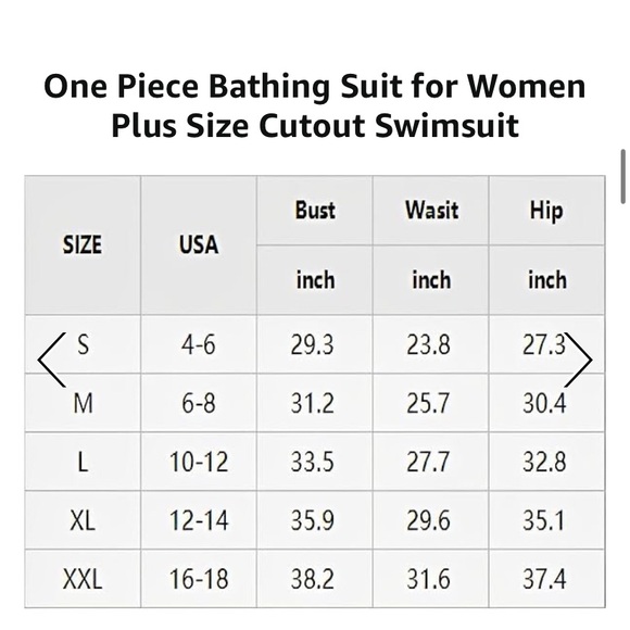Brand new women’s one piece bathing suit size large - Picture 6 of 6